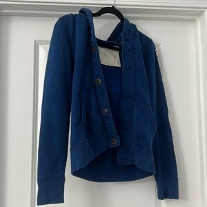 Blue Abercrombie jacket vintage